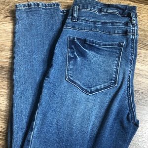 Distressed High waisted denim jeans SIZE 2